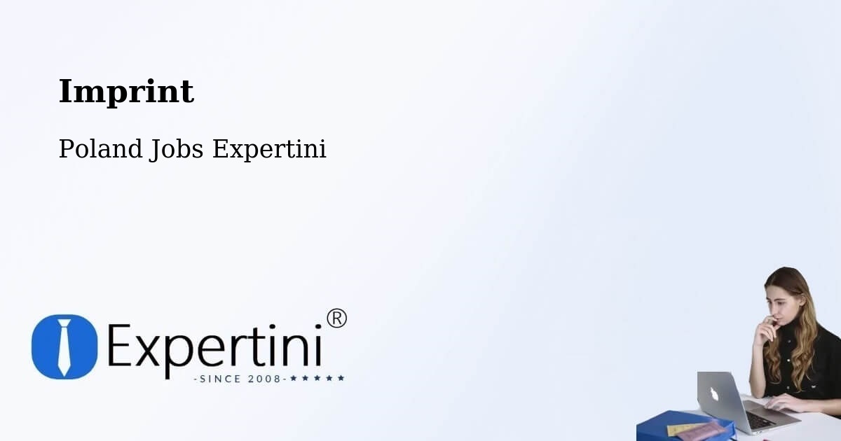 Imprint – Sośnie - Poland Jobs Expertini