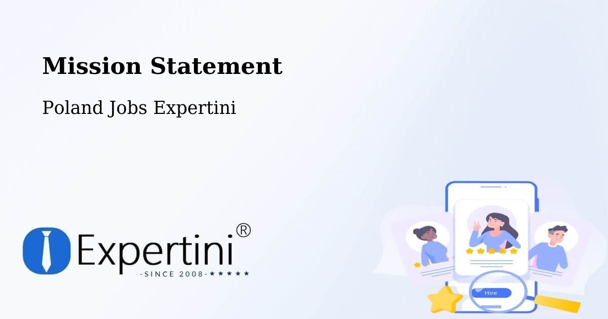 Corporate Mission – Sośnie - Poland Jobs Expertini